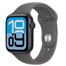 Apple Watch SE 3 40 mm, Midnight Aluminum Stone Gray Sport Band M/L