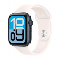 Apple Watch SE 3 40 mm, Midnight Aluminum Light Blush Sport Band M/L