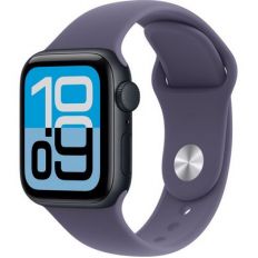 Apple Watch SE 3 40 mm, Midnight Aluminum Purple Fog Sport Band M/L