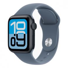Apple Watch SE 3 40 mm, Midnight Aluminum Anchor blue Sport Band M/L