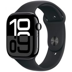 Apple Watch Series 10 42 мм, M/L 140-245 мм, Aluminium Case GPS+Cellular, Sport Band, Jet Black