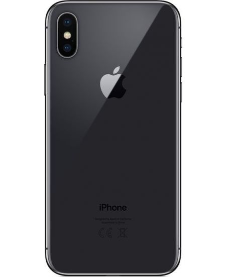 iPhone X 64 ГБ Серый космос задняя крышка